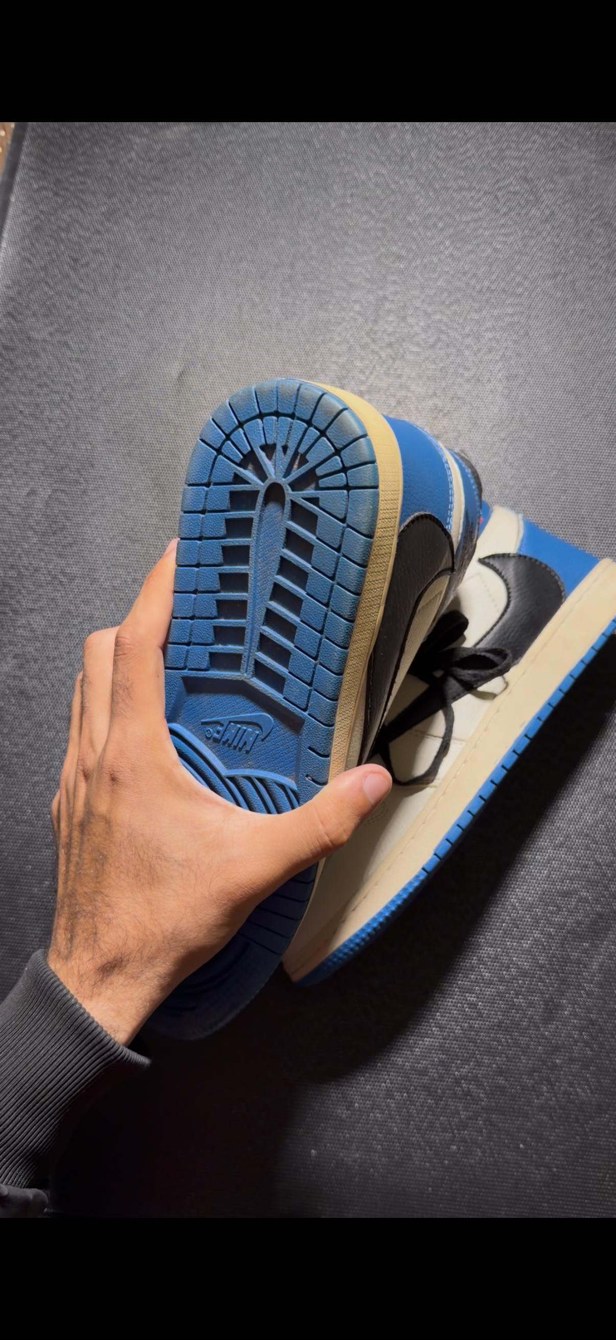 NIKE AIR JORDAN 1 HIGH OG SP FRAGMENT DESIGN X TRAVIS SCOTT (PREMIUM EUR 44)