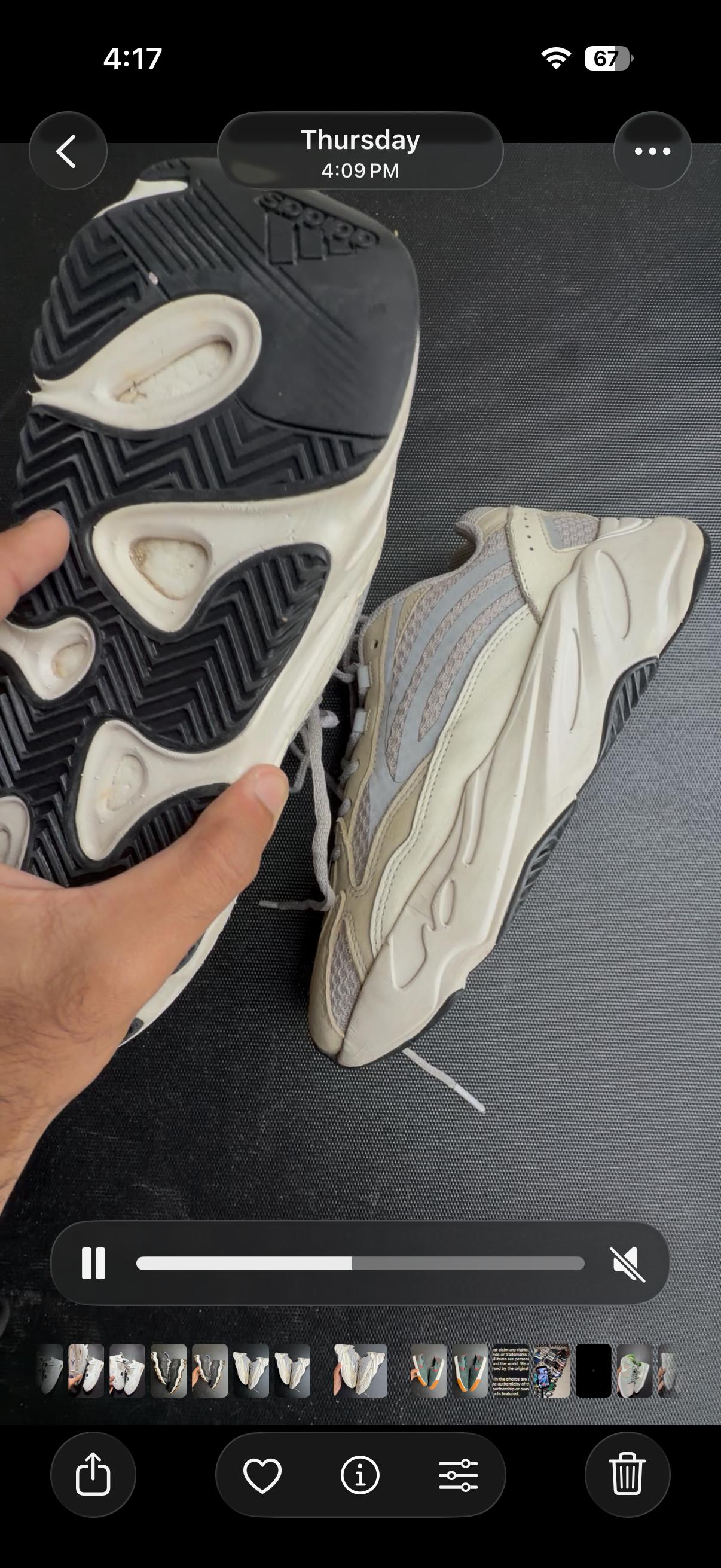 ADIDAS YEEZY BOOST V2 700(PREMIUM EUR42 2/3)