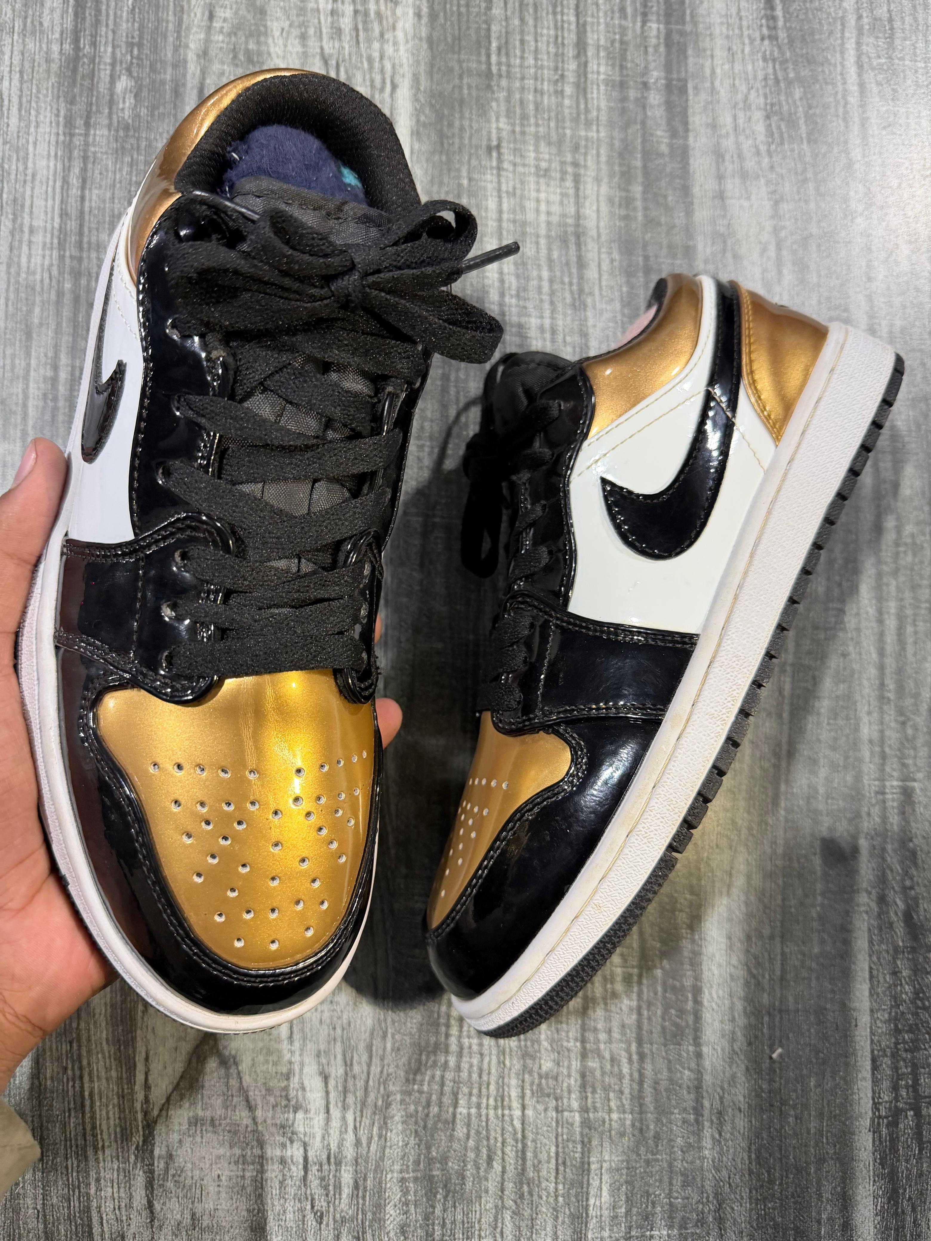 Nike Air Jordan 1 Low "Gold Toe" Sneaker(Premium 
Eur 40)