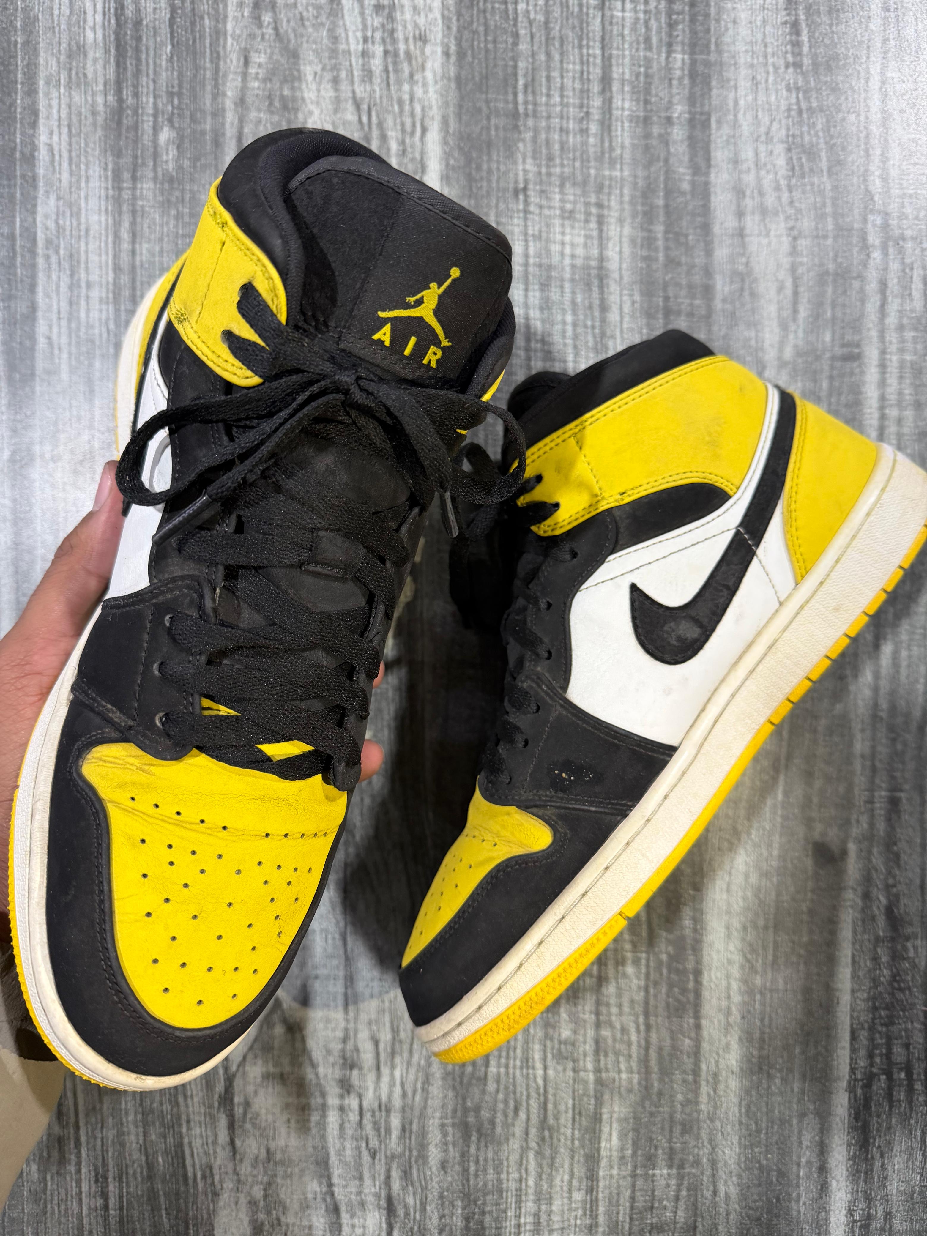 Jordan Air Jordan 1 Mid SE "Yellow Toe" Sneakers(Premium 
EUR 41)