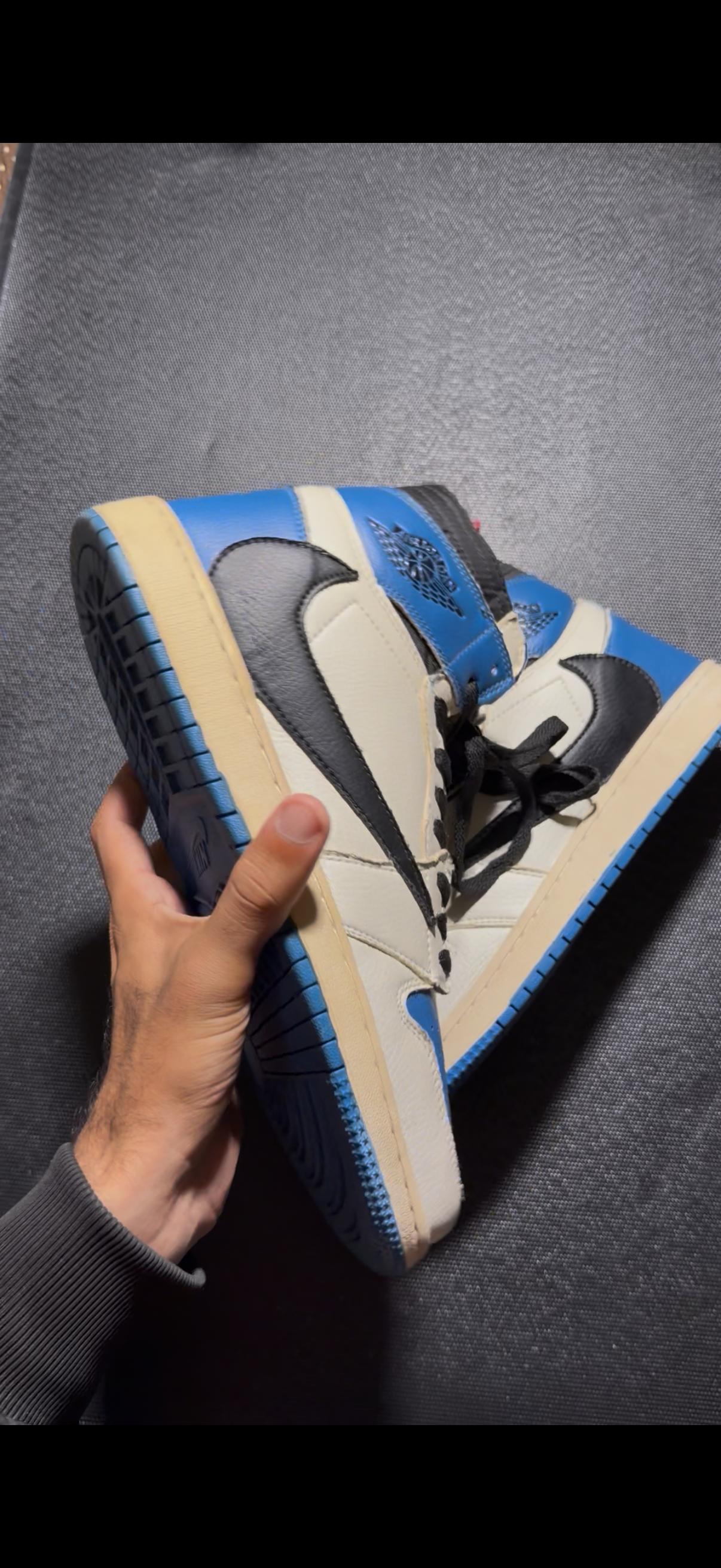 NIKE AIR JORDAN 1 HIGH OG SP FRAGMENT DESIGN X TRAVIS SCOTT (PREMIUM EUR 44)