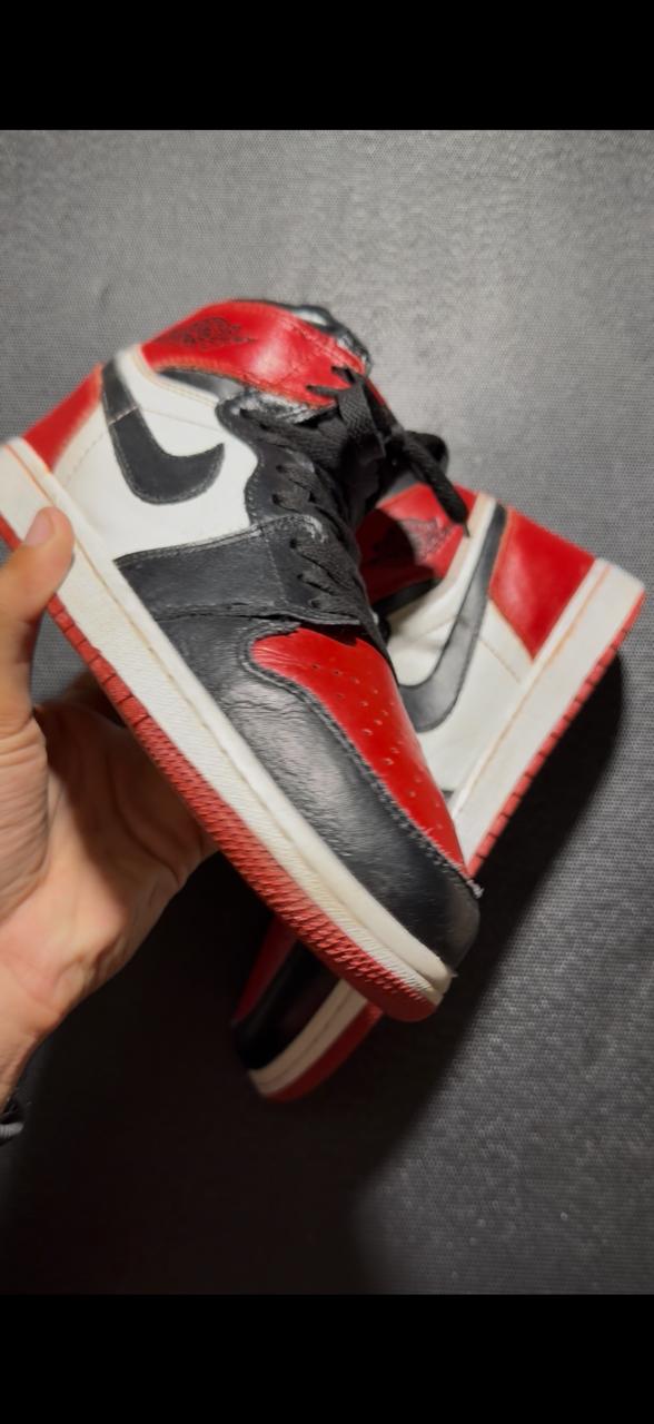 NIKE AIR JORDAN 1 RETRO HIGH OG BRED TOY (PREMIUM EUR42)